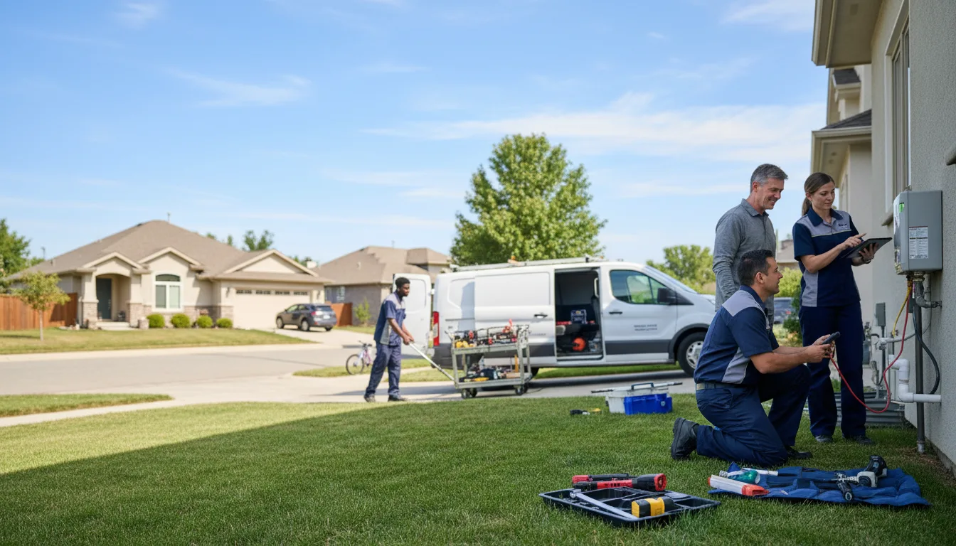 Tankless water heater service in Bypro, KY